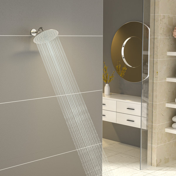 Bras de douche, douche anticalcaire, douche fixe, douche à économie d